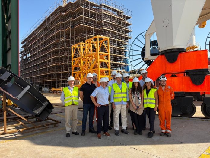 Iberdrola promotes the electrification of the shipbuilding sector for the construction of new offshore wind farms