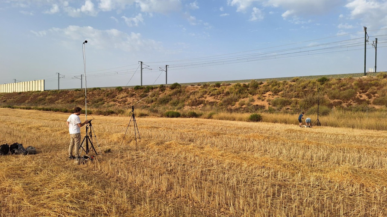 Poland is testing solutions in Spain to reduce noise on HSR
