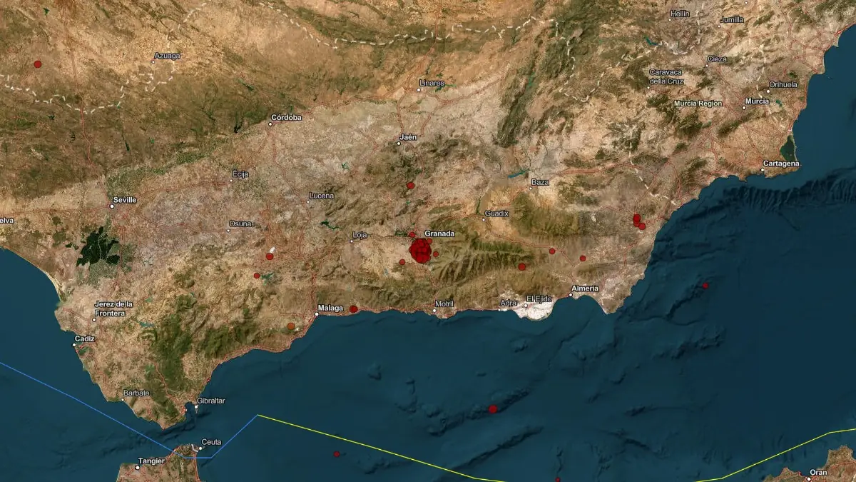 earthquakes southern spain 7 days to august 20 2026