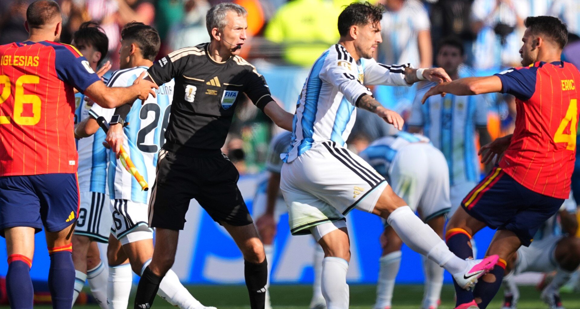 Argentina’s Paredes gets 10-game ban for World Cup final scuffle with Spain | World Cup News