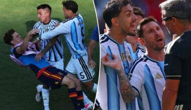 FIFA drops bans, fines for Argentina-Spain World Cup brawl