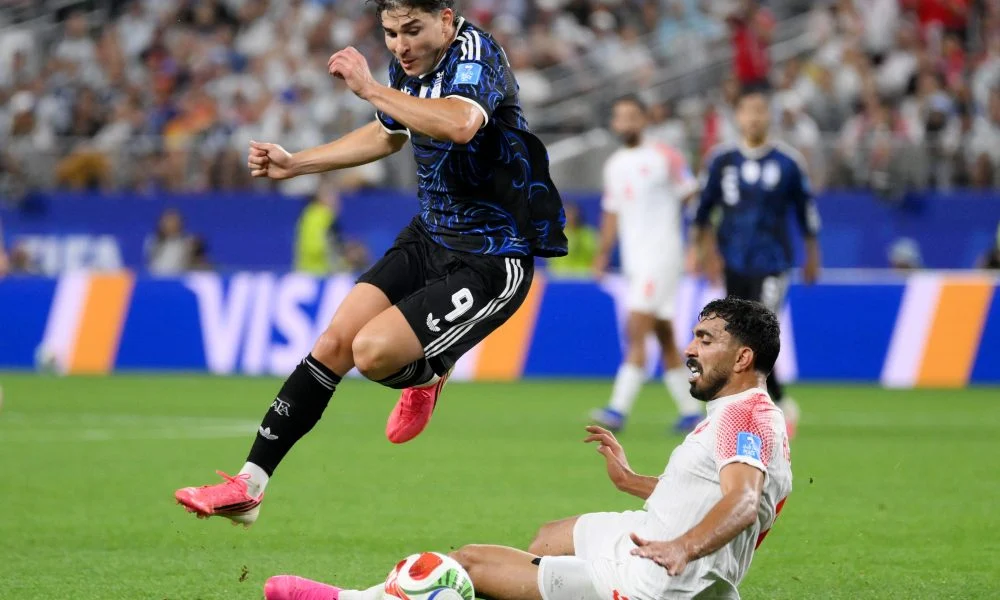 Julian Alvarez of Argentina