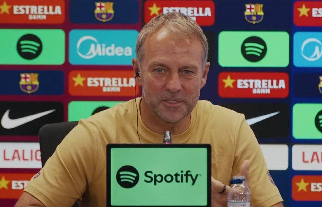 FC Barcelona Boss Flick Speaks On Who Will Be 9 Versus Elche And Exits