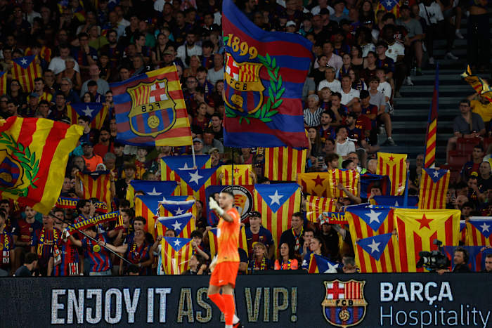 Barcelona scraps tribute to Spain World Cup winners. Act supporting Catalan symbol held instead