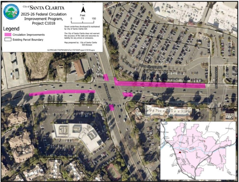 Aug. 28-30: Traffic Alert Valencia Boulevard/McBean Parkway