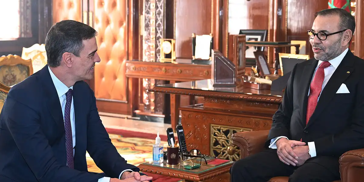 A vile attack on the King of Spain that looks designed by Morocco, except for one detail