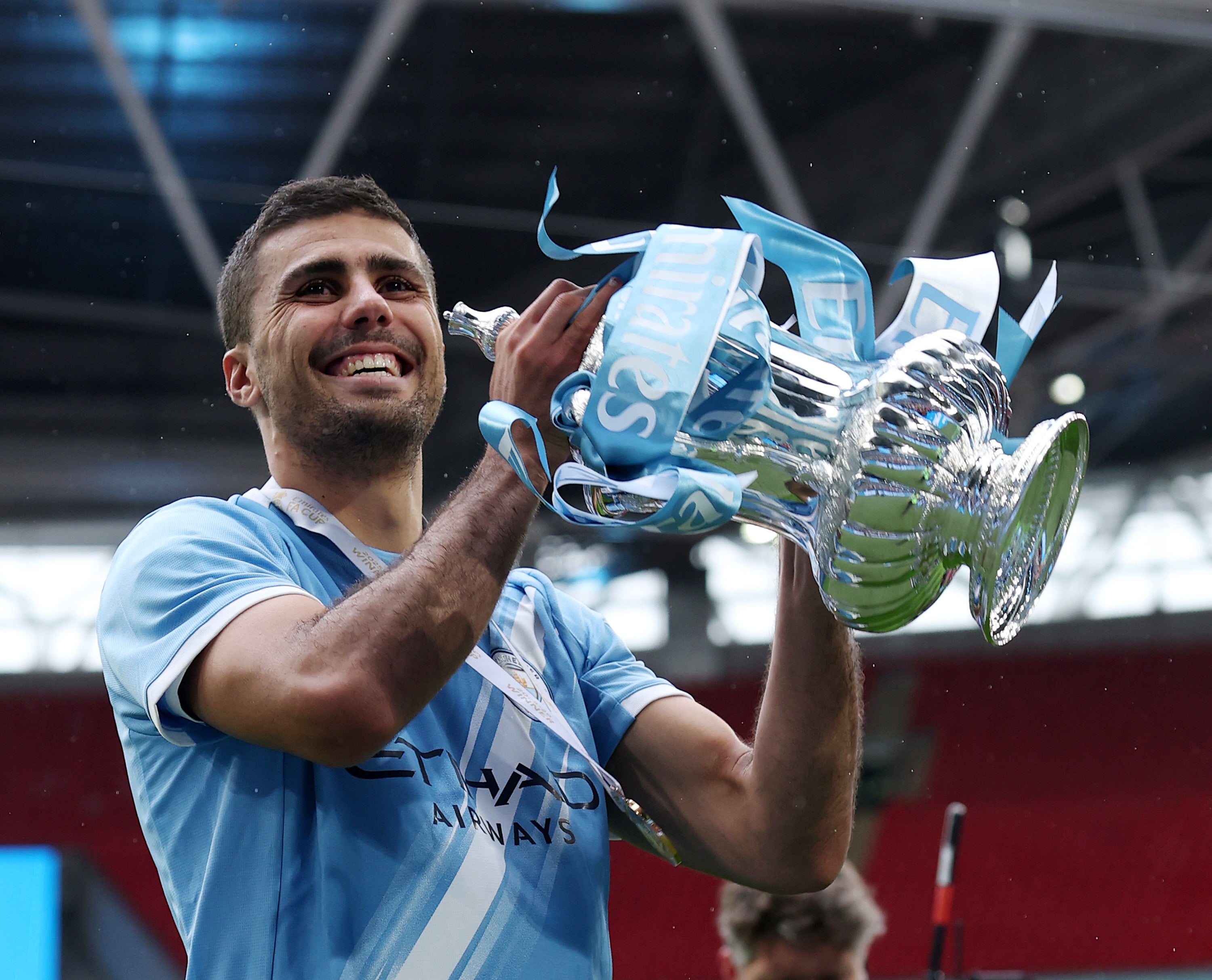 Rodri won 11 trophies during his time with Manchester City but looks to be on his way to Barcelona