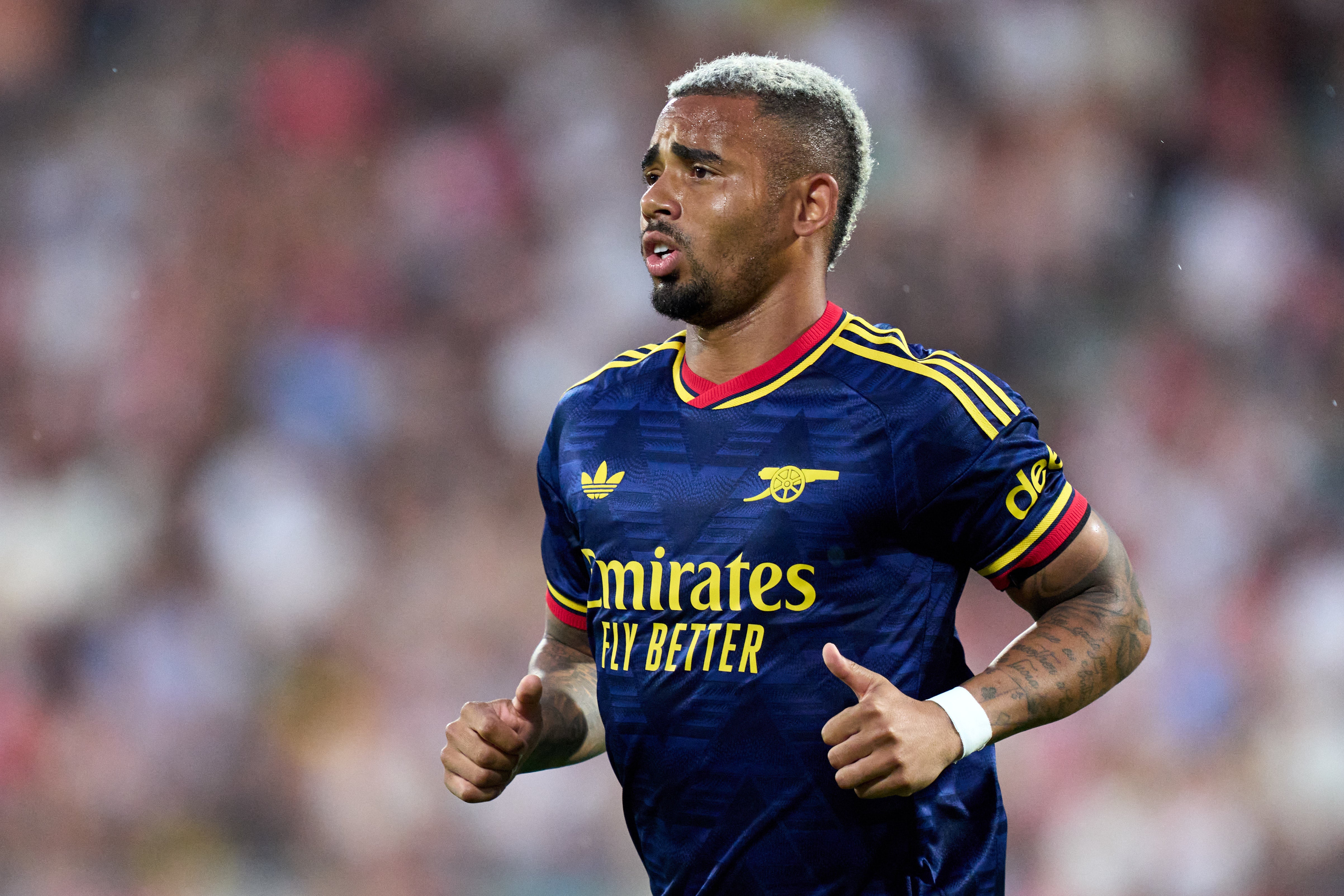 Gabriel Jesus could be leaving Arsenal
