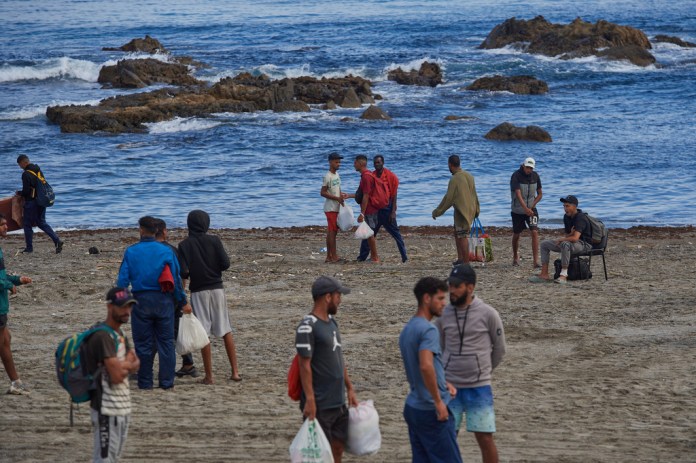 Ceuta migrants