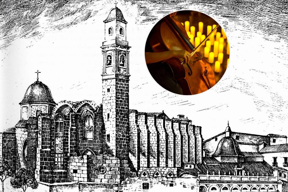 This October 31 in downtown Valencia: the building constructed on the site of a former convent is hosting a Halloween concert
