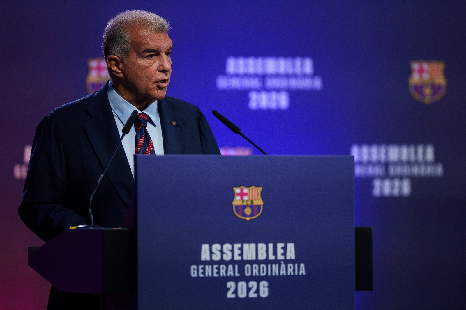 Photo: europesays.com Laporta promises a stronger Barça, with the new Spotify Camp Nou driving its future
