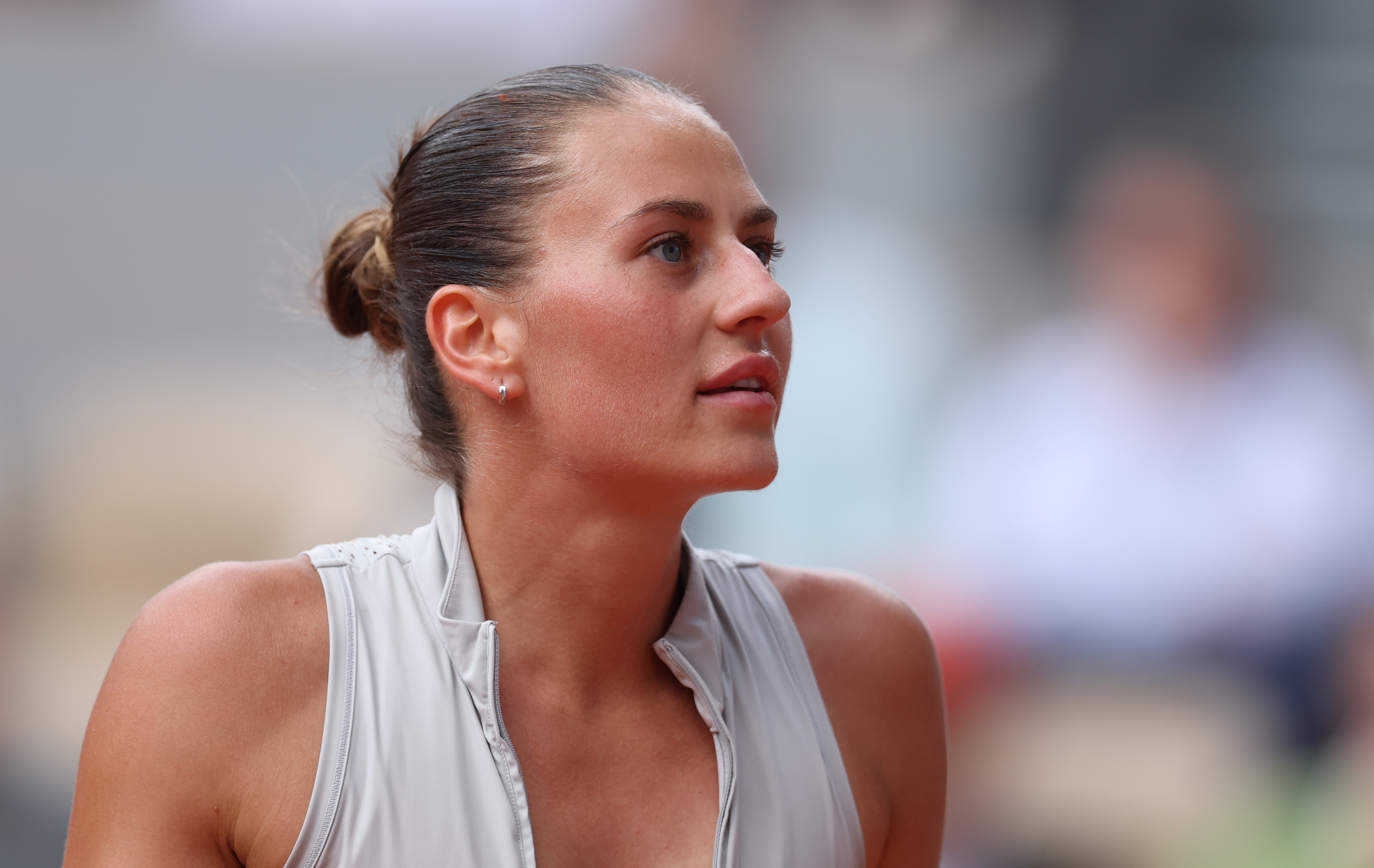 Kostyuk reached the semi-finals of the French Open earlier this month