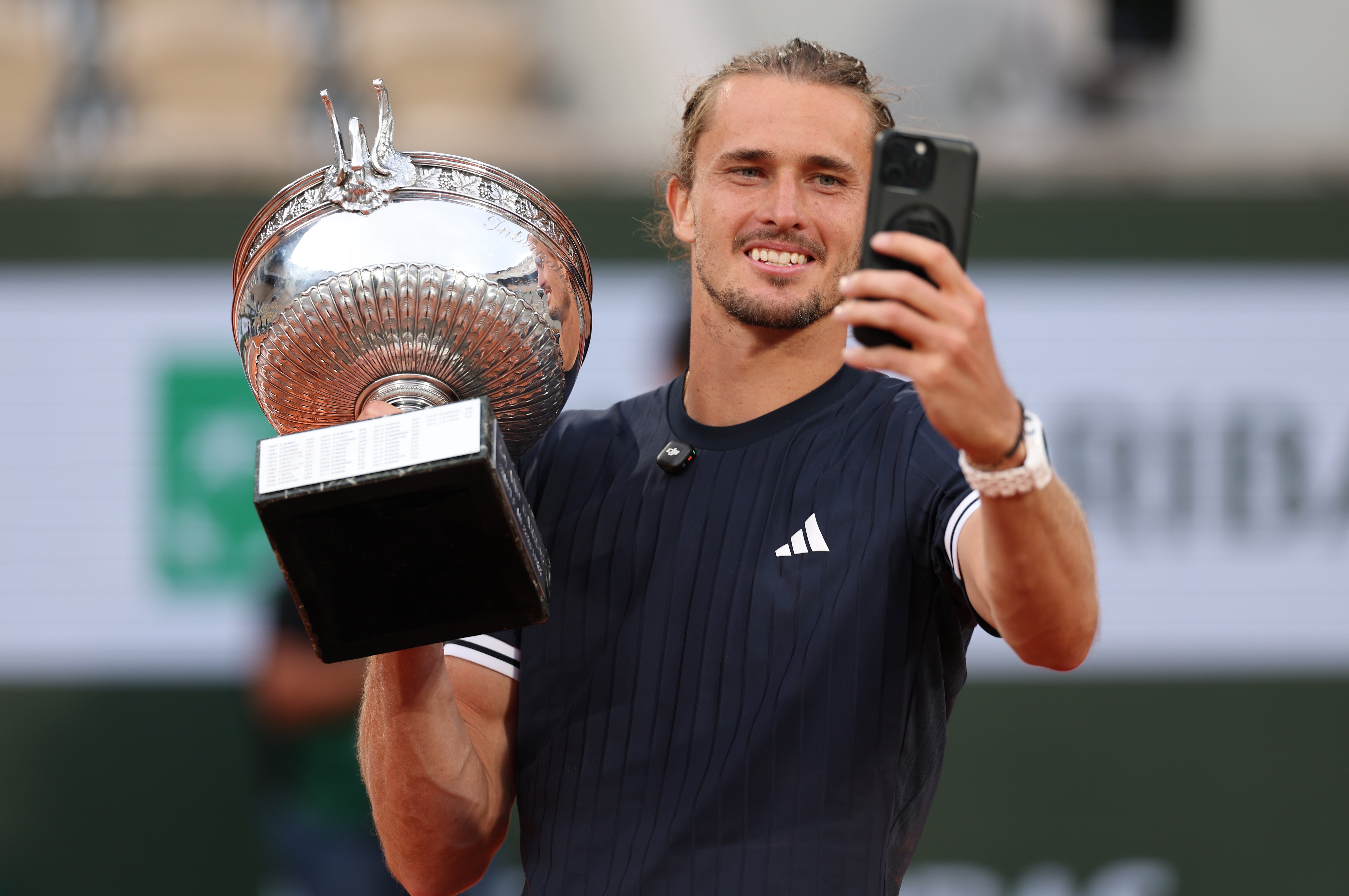 Zverev won his first grand slam final at the French Open by beating Flavio Cobolli in five sets