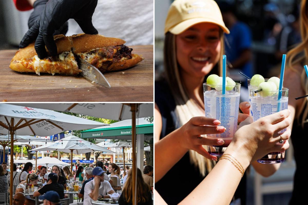 Here's what'll be served up at the US Open for 2026