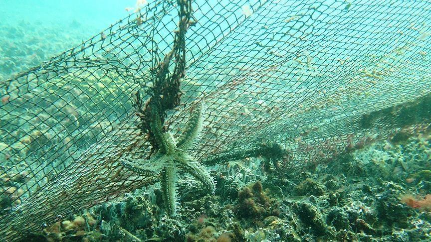 95 football fields’ worth of ghost nets removed from Marmara Sea