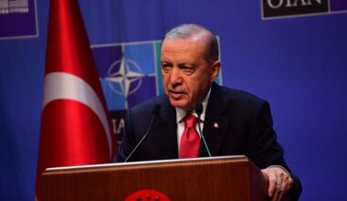 Erdogan gives every Nato leader personalised gun as farewell gift at Ankara summit