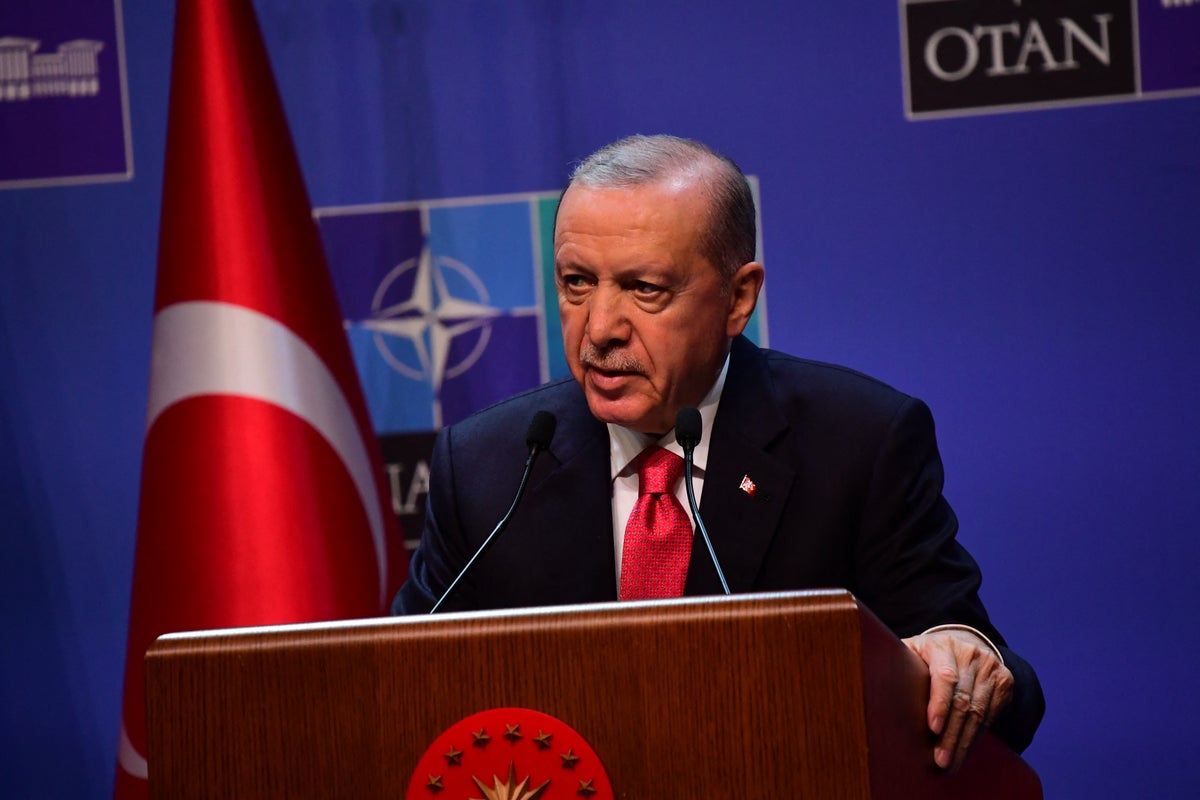 Erdogan gives every Nato leader personalised gun as farewell gift at Ankara summit