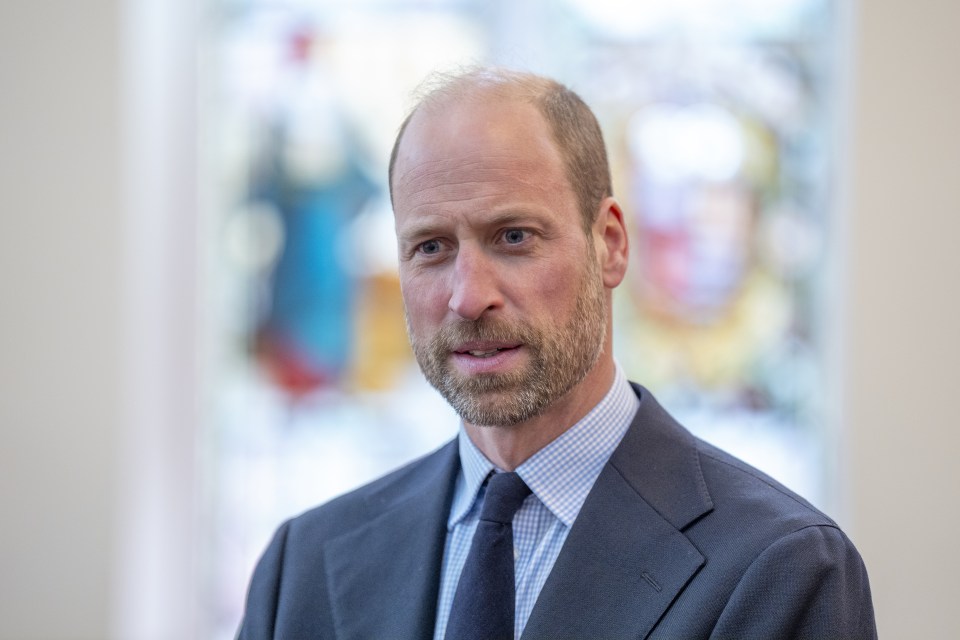 Head-and-shoulders portrait of Prince William.