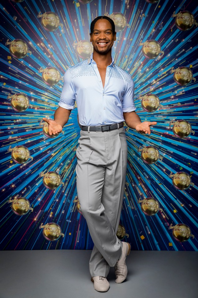 Johannes Radebe, Strictly Come Dancing professional dancer.