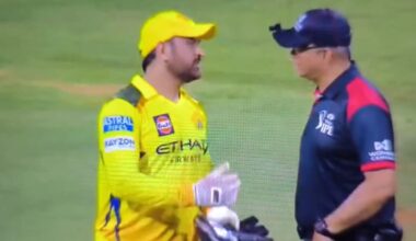 MS Dhoni Indulges In Animated Chat With Umpire After CSK's Big Defeat vs MI. Watch