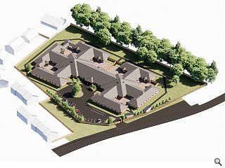 Shared living concept to reinvigorate a derelict Barmulloch care home 