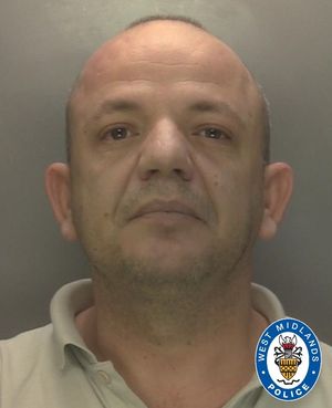 Lorenc Lika was sentenced to more than eight years in prison. Photo: West Midlands Police