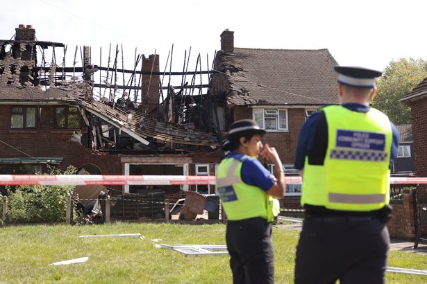 House explosion in Bloxwich