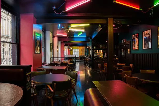 Inside Four Wise Monkeys on Clare Street