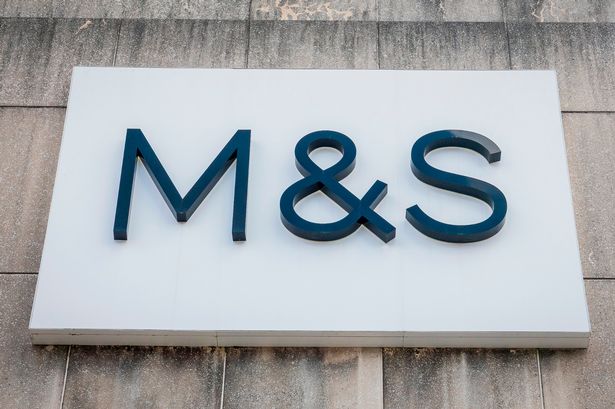 Marks and Spencer sign