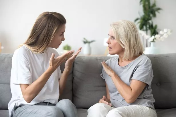 She is refusing to give her mum her inheritance (stock photo)