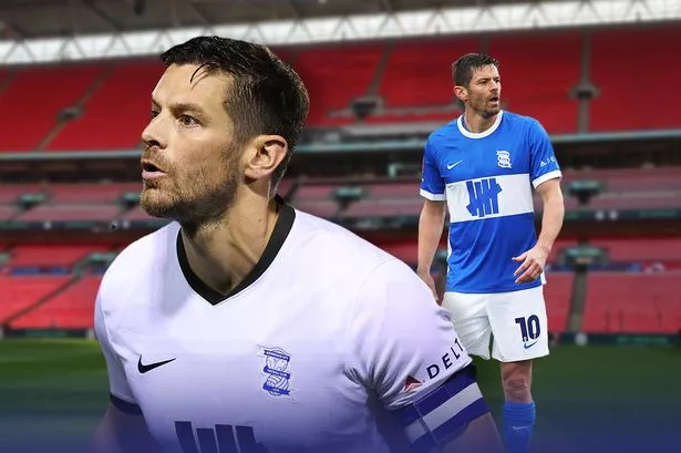 Birmingham City striker Lukas Jutkiewicz has never played at Wembley