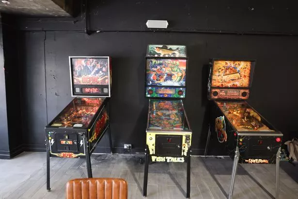 The venue also contains a range of retro arcade machines.