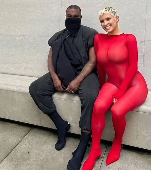 Kanye West and Bianca Censori