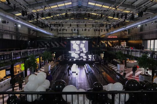 BOXPARK Liverpool before its opening night