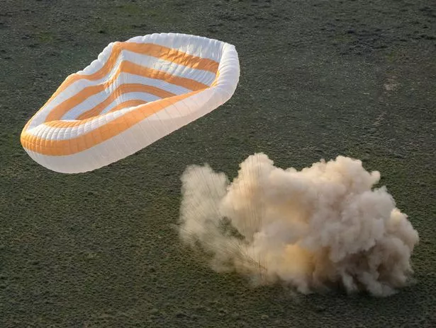 The Soyuz MS-26 spacecraft lands in a remote area with Expedition 72 NASA astronaut Don Pettit, and Roscosmos cosmonauts Alexey Ovchinin and Ivan Vagner aboard