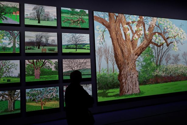 The new David Hockney show in Paris