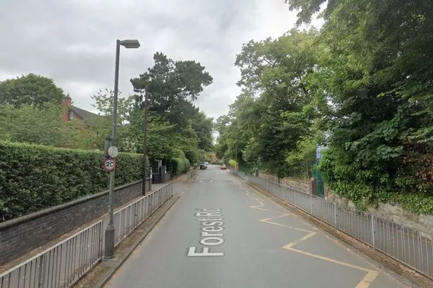 Google Maps street view of Forest Road, Moseley 