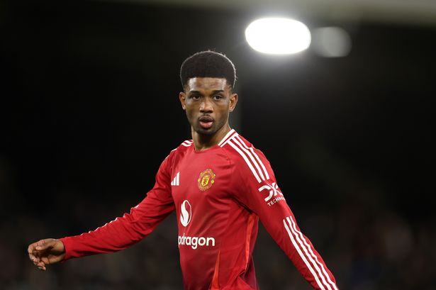 Manchester United winger Amad