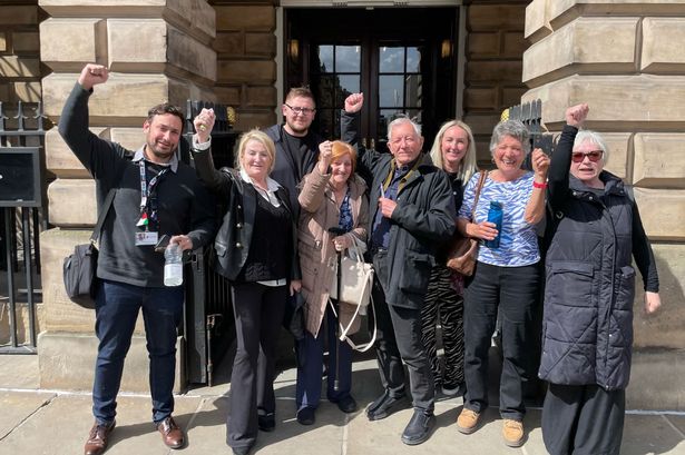 Garston residents celebrate victory after defeating plans for a new open storage site in their community 