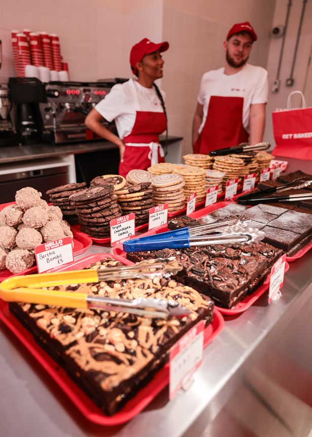 Inside Get Baked on Stevenson Square in the Northern Quarter 