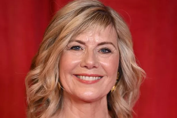 Glynis Barber attends the 2022 British Soap Awards at Hackney Empire on June 11, 2022 in London, England