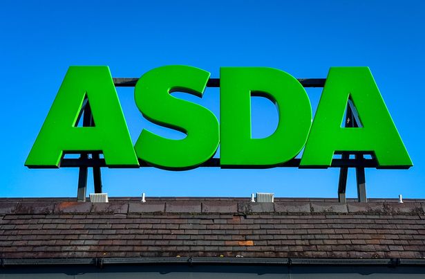 The Asda logo is displayed outside a branch of the supermarket retailer Asda
