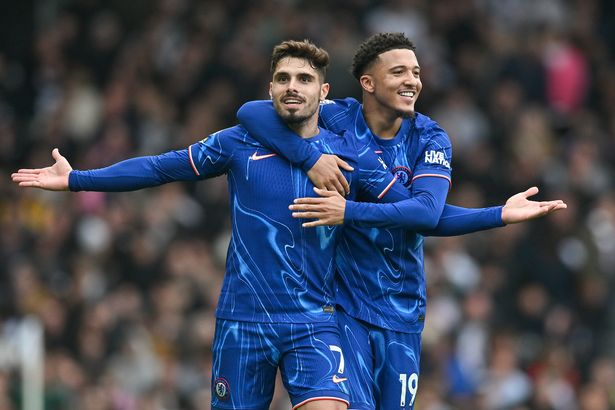 Pedro Neto and Jadon Sancho