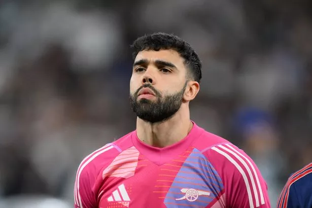David Raya of Arsenal