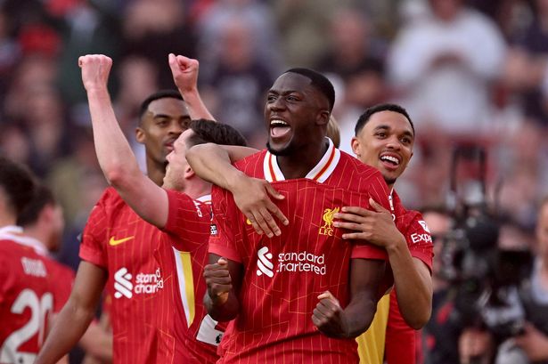 Ibrahima Konate and Trent Alexander-Arnold
