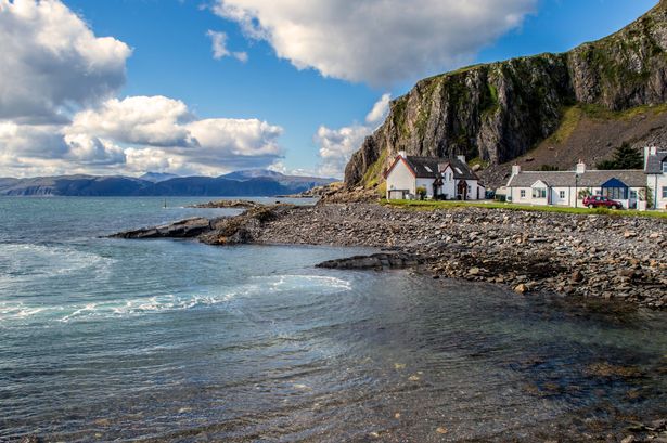 The Isle of Seil is located off Scotland's west coast