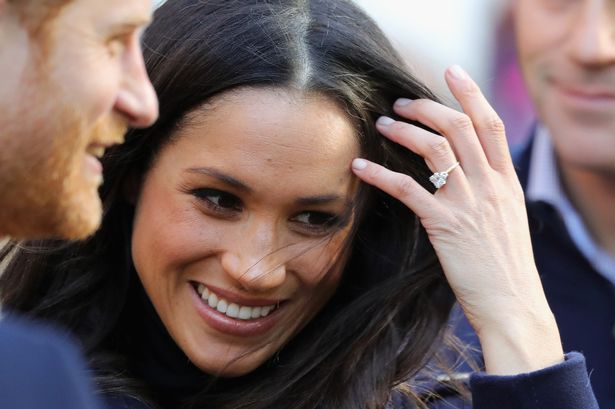 The ring Prince Harry proposed to Meghan Markle with in 2017 