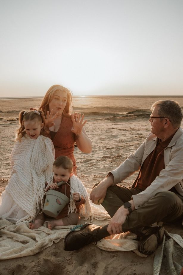 Richard Boddy with his family