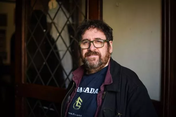 Andy Martin, landlord of the Star and Garter pub