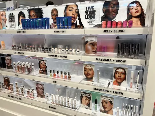 Milk Makeup counter at Boots Cribbs Causeway